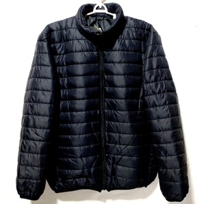 特価/未使用【サイズ=XL(LL)】アメカジ/メンズ/軽量/中綿/パディング/ジャケット/ビッグシルエット胸囲=104~112cm/black