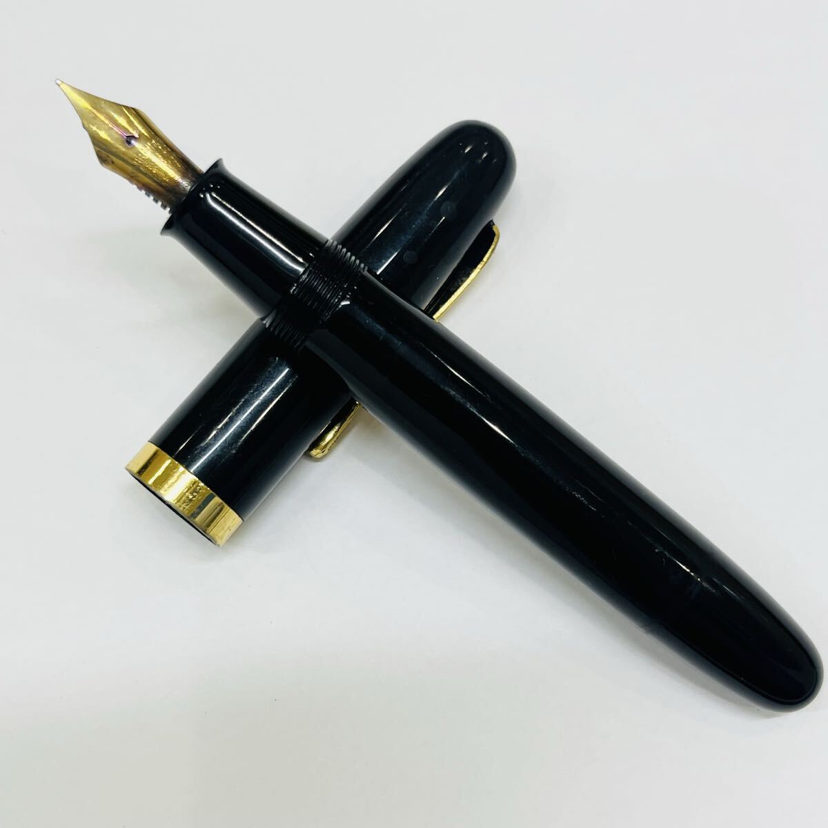 Yahoo!オークション - モリソン万年筆 14Kペン先 EW41 中古