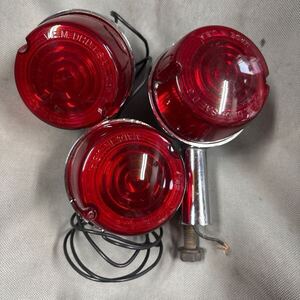 Harley янки мигалки янтарь (красная линза) реплика индикаторные линзы Лопата FX Iron Sportster