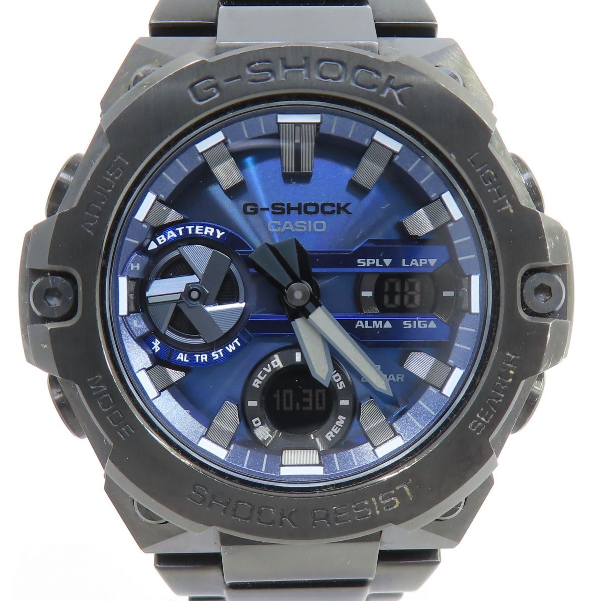 160s CASIO �J�V�I G-SHOCK G-STEEL ���o�C�������N GST-B400BD-1A2JF �^�t�\�[���[ �r���v ������
