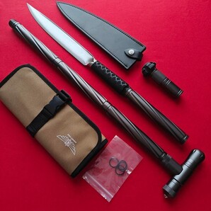 新品 大型フクロナガサ 117cm 2WAY仕様 剣鉈 狩猟 クマ対策 留め刺し