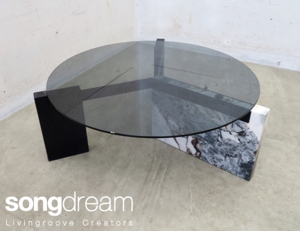 展示品□songdream□ロヴィーゴ□ガラス□天然石□オーク□リビング 展示品□songdream□ロヴィーゴ□ガラス□天然石□オーク□リビング