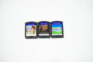 【質Banana】中古!! PSVitaソフト 3個まとめ売り ソフィーのアトリエ みんなのゴルフ6 マインクラフト ソフトのみ 現状渡し ♪.。.:*・゜