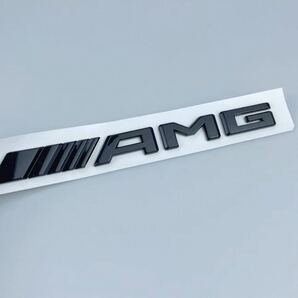 メルセデス・ベンツ(Mercedes Benz)AMGエンブレム リアエンブレム リヤエンブレム トランクエンブレム 黒