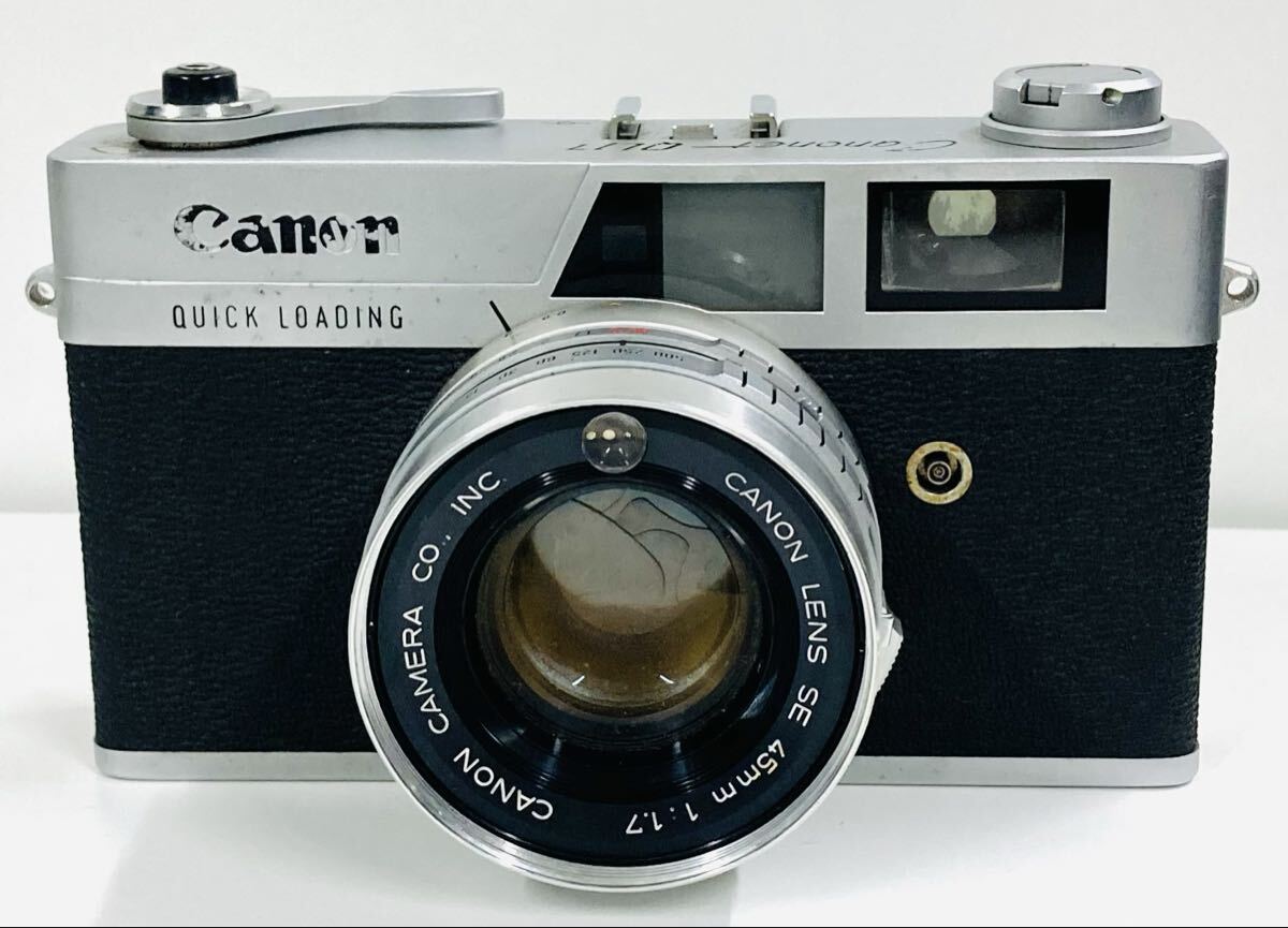 Canon Canonet QL17 コンパクトフィルムカメラ ジャンク 2025年最新】Yahoo!オークション -canon canonet ql17の中古品・新品