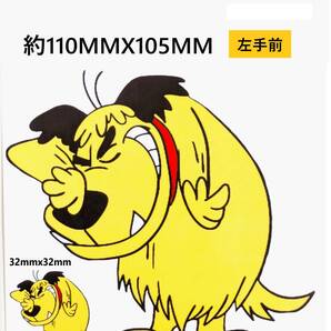 大小セット左 GW94-06 特価 ヴィンテージスタイル チキチキマシン猛レース ステッカー ケンケン WACKY RACES かわいい レトロ ガレージ