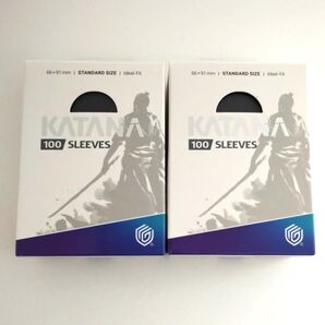 カタナスリーブ スタンダードサイズ Obsidian Shard 灰色 オブシディアンシャード アルティメットガード 2個 未開封品 4056133028301-2k