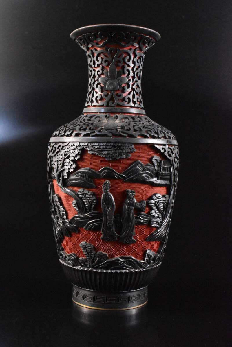 2025年最新】Yahoo!オークション -中国堆朱花瓶の中古品・新品・未使用