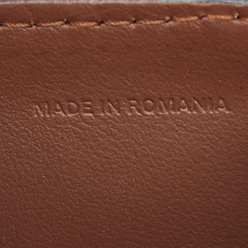 バーバリー TBモノグラム 三つ折り財布 ブラウン マルチカラー PVC レザー レディース BURBERRY 【中古】_サムネイル画像9