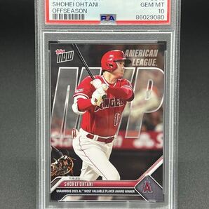PSA10! 2023 Topps Now Shohei Ohtani 大谷翔平 ア・リーグ MVP OS16 鑑定済み MLB Dodgers Angels ドジャース WBC ワールドシリーズ優勝