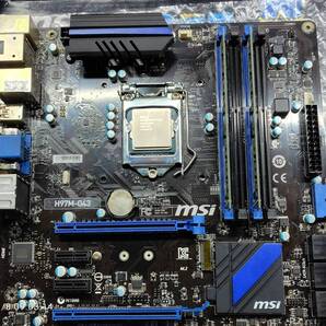 マザーボード MSI H97M-G43 (CPU i7-4770,メモリ DDR3L1600 8GB×2枚 付属)