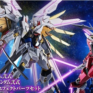 METAL ROBOT魂 <SIDE MS> ストライクフリーダム弐式 インフィニットジャスティス弐式 プラウドディフェンダー&エフェクトパーツセット