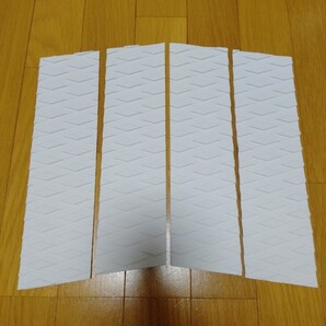デッキパッド サーフィン フロント ホワイト