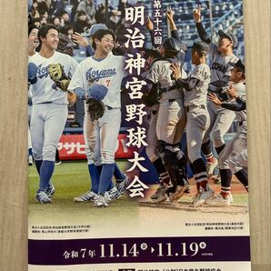 第56回 明治神宮野球大会 パンフレット 高校野球