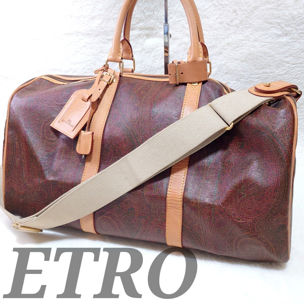 2025年最新】Yahoo!オークション -エトロ ボストンバッグの中古