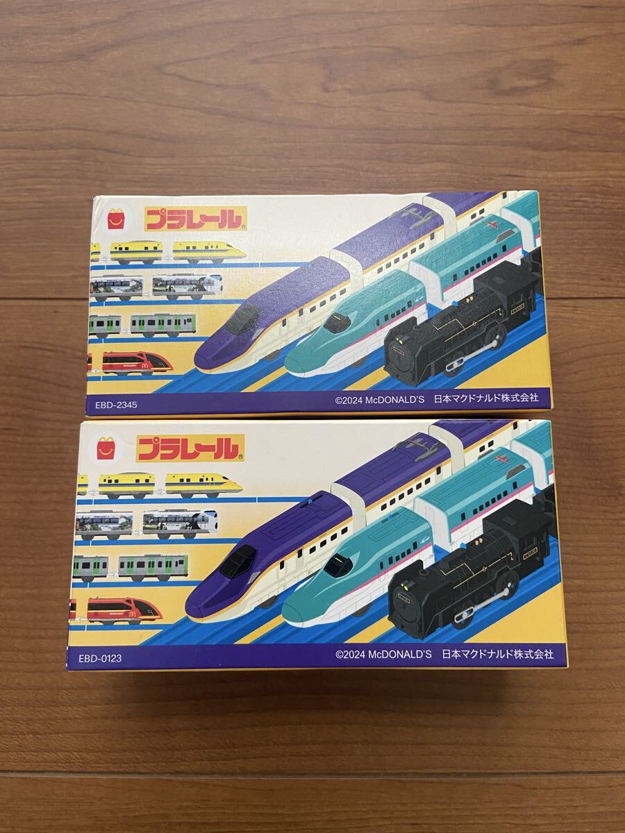 マクドナルド ハッピーセット プラレール タカラトミー　京阪電車13000系きか