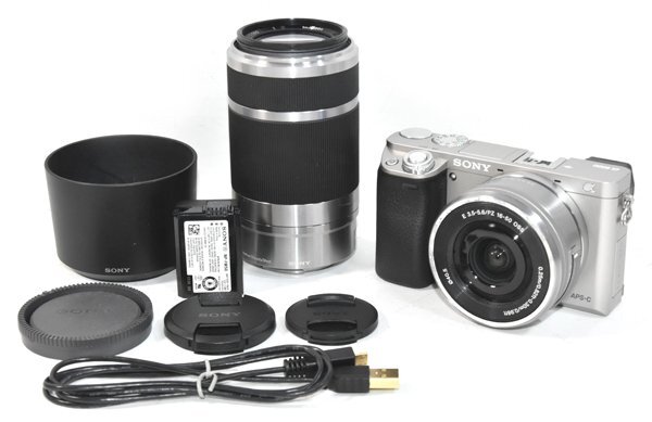 【ハッピー】【美品】SONY α6000 ダブルズームレンズキット SONY α6000 ILCE-6000Y ダブルズームレンズキット 価格比較