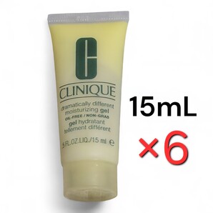 CLINIQUE クリニーク モイスチャライジング ディファレント ジェル 15mL ×6 (90mL)