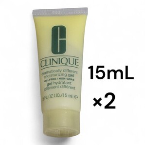 CLINIQUE クリニーク モイスチャライジング ディファレント ジェル 15mL ×2 (30mL)