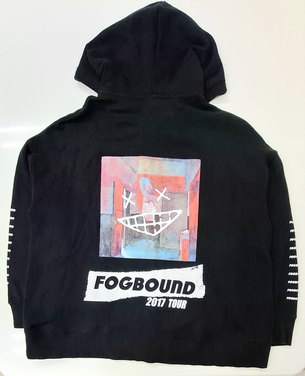 新品未開封　米津玄師　BOOTパーカー  M ブラック　BLACK 2017 Amazon.co.jp: 米津玄師 2017 TOUR Fogbound 公式グッズ BOOTパーカー