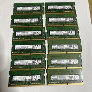 SAMSUNG 8GB PC4 2400T 2133P 12枚セット ノートPCメモリ