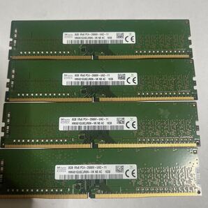 SKhynix 8GB PC4-2666V 4枚セット (B)