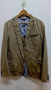 EDIFICE мужской пиджак бежевый бирка размер 40, эквивалентно размеру M