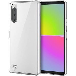エレコム Xperia 10 IV SO-52C SO ストラップホール付 クリア PM-X222HVCKCR 532