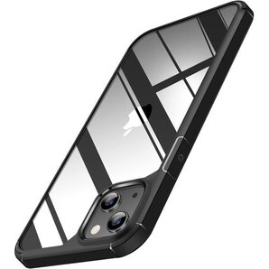 TENDLIN iPhone 14 用ケース 6.1 黄変防止 耐衝撃 対応アイフォン14 カバー ブラック 580