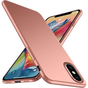 WYEPXOL iPhone XS Max ケース 6 一体感 人気 携帯カバー ローズゴールド ZW29-11 768