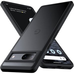 Anqrp ケース に適合する ピクセル 7a 半透明 ピクセル7a 用の カバー 6.1インチ マットブラック 906