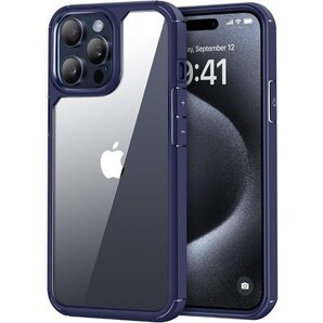 TENDLIN iPhone 15 Pro Max 用 衝撃 対応アイフォン15 Pro Max カバー ブルー 1072