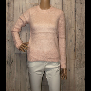 lucien pellat-finet ◇ルシアン ペラフィネ・シルクセーター◇Sサイズ ライトピンク 高級クリーニング済み 美品 イタリア製