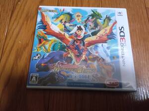 超旧型品 未使用 未開封 リスク品 モンスターハンター ストーリーズ 3DS用ソフト バーコード番号 4976219077538