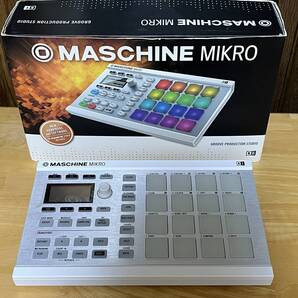 NATIVE INSTRUMENTS MASCHINE MIKRO MK2 WHT HW 音楽制作システム/MIDIコントローラー ネイティブインストゥルメンツ/マシーンマイクロ