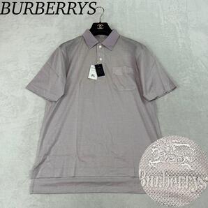 J503 新品未使用 タグ付き M バーバリー 半袖 ポロシャツ メンズ