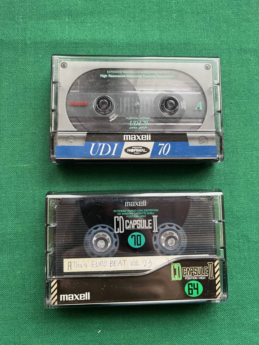 2511*Maxell-20*mak cell * коготь есть UDI 70* коготь нет CD CAPSULE Ⅱ 70 высокий позиция * кассетная лента * 2 шт совместно * клик post отправка 