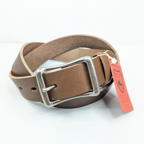 栃木レザー 本革ベルト 33mm幅 レザーベルト 栃木レザー 牛革 紳士 ベルト ブラウン カジュアル