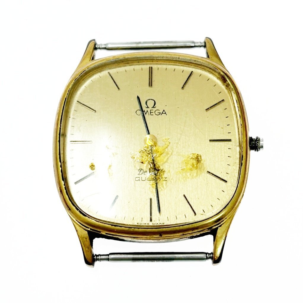OMEGA De Ville ゴールド文字盤 ジャンク品 Yahoo!オークション