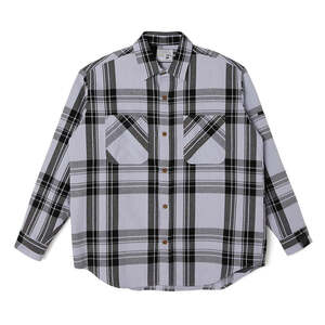 Красивая фланелевая рубашка N.HOOLYWOOD x BIG MAC (Check Shirt) (артикул 2251-SH40-013peg) размер 38 (M)