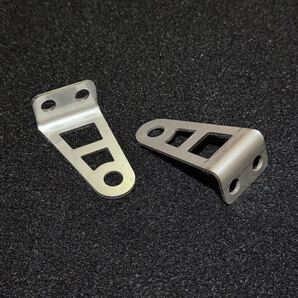 【数量限定】TW200/225.セロー225 バックマウントウインカーステーoriginal flasher mounting bracket!! ステンレス製☆左右セット
