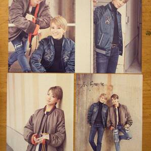 宝塚歌劇団 礼真琴、瀬央ゆりあ 宝塚GRAPH「ふらっと」2Lサイズポストカード4枚セット