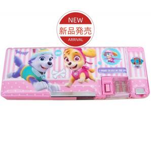 △新品△パウパトロール 筆箱 両面開き 多機能 ペンケース スカイ エベレスト ピンク 文房具 小学生 女の子 子供 新学期 入学準備 ギフト