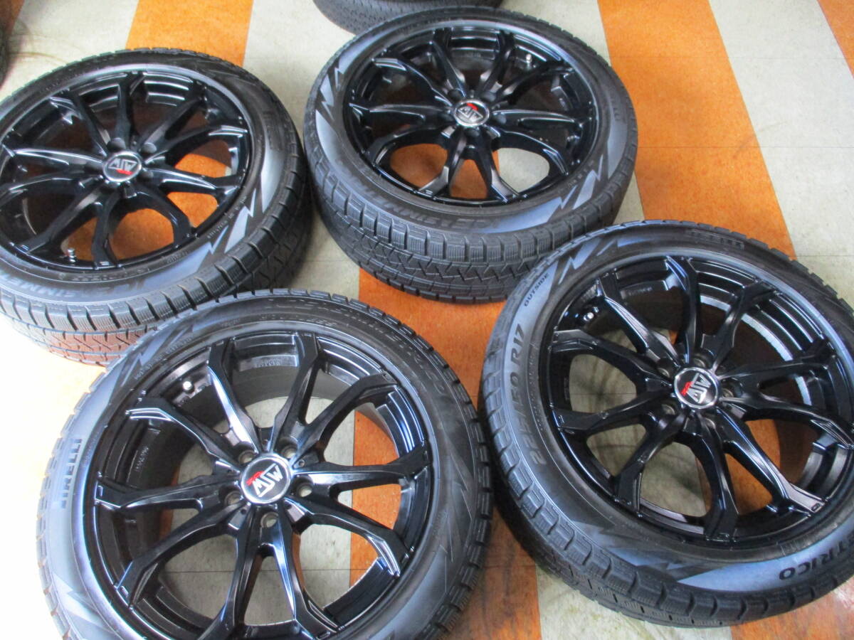  прекрасный товар 225/50R17 94Q FIRELI STUDLESS*OZ MSW5H PCD108 17x7.5J ET45 легкосплавные колесные диски имеется красивый 4 комплект ****