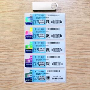 Windows 11 Home 正規日本語版 プロダクトキーCOAシール5枚セット インストールメディア付き新品未開封 認証保証