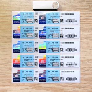 Windows 11 Pro 正規日本語版 Professional 10枚セット インストールメディアUSB付き プロダクトキーCOAシール 認証保証