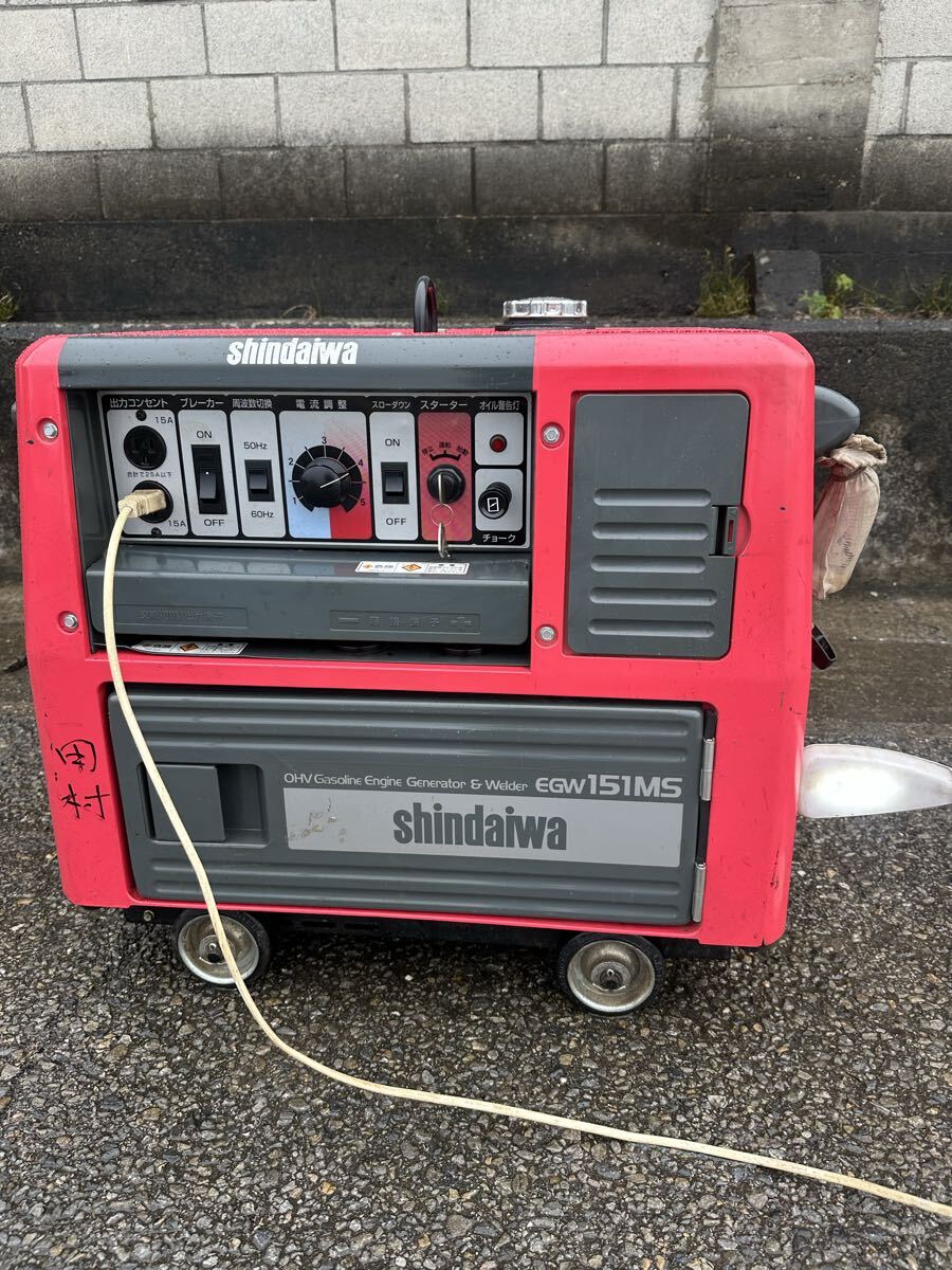 新ダイワ EGW 151MS 発電機溶接機　動作確認済みです　00016￼￼ 新ダイワ 発電機溶接機￼EGW151MS 動作確認済みです￼040 - メルカリ
