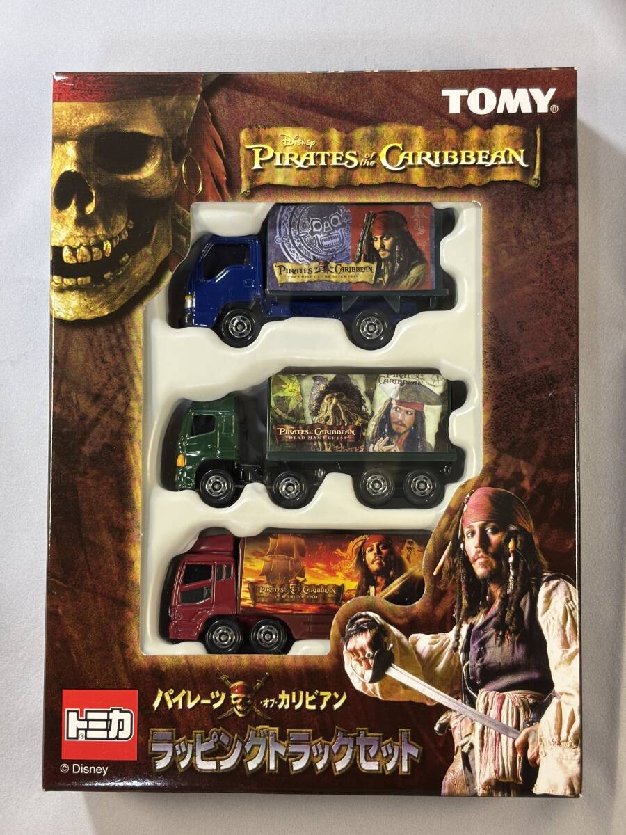 **[ нераспечатанный ] Tomica Disney Pirates *ob* Caribbean упаковка грузовик комплект (3 шт. комплект )**