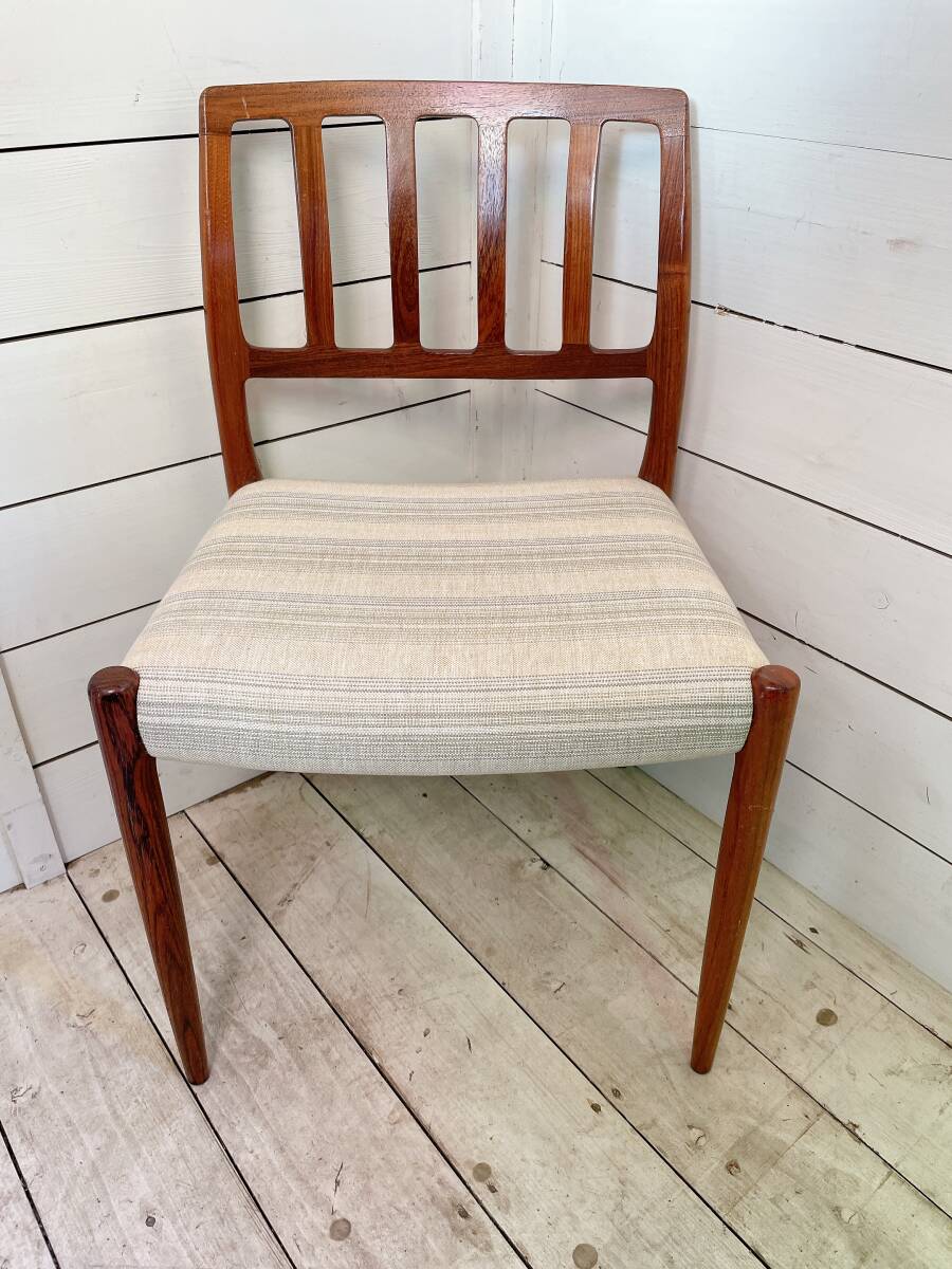 【J.L.モラー（J.L.Moller）No.83 デンマーク ダイニングチェア