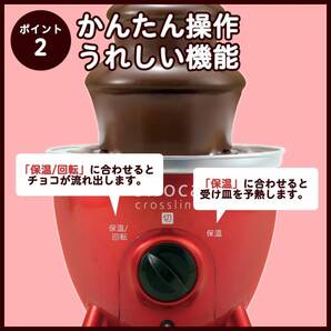 3〜4人用のチョコレートファウンテン